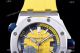 JF Factory V8 1-1 Best Audemars Piguet Diver's Watch Yellow Dial 3120 Movement (4)_th.jpg